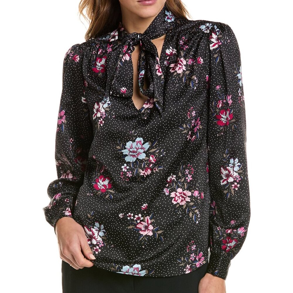 Laundry by Shelli Segal Floral Print Blouse (NWT)